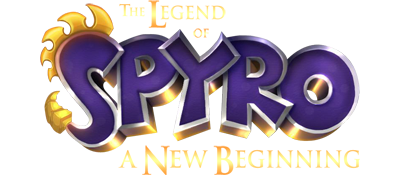 Legend of Spyro A New Beginning title screen for Nintendo DS